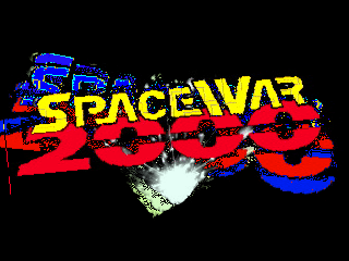 Space War 2000 title screen for Jaguar